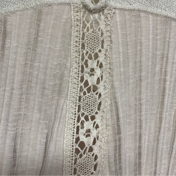 Free People embroidered tiered flowy long sleeved top - Picture 8 of 13